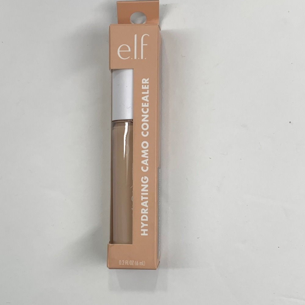 e.l.f Hydrating Camo Concealer Light Ivory Full Coverage Satin Finish 0.2 Oz